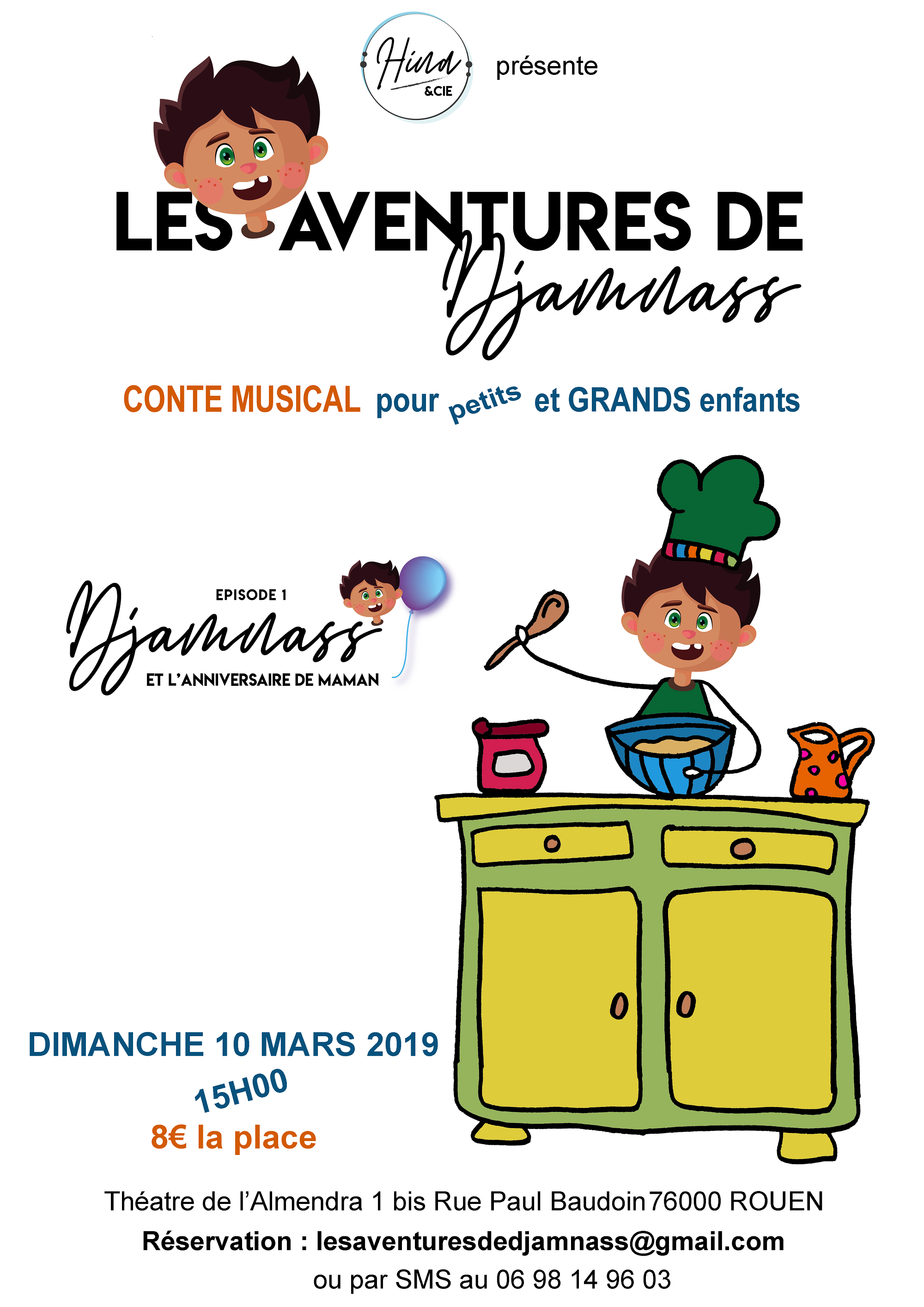 Spectacle pour enfants 2019 théâtre de l'Almandra Rouen